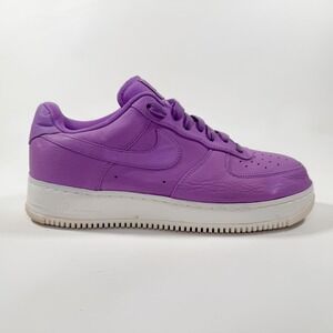 Nike Air Force 1 '07 Low Purple Stardust 905618-500 Men's 10.5 Leather Shoes